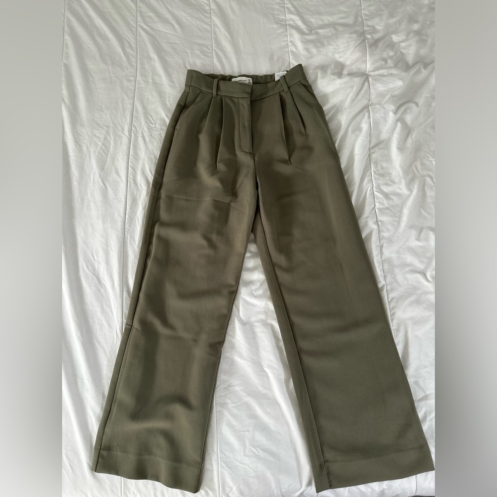 Green Abercrombie Sloane Pants